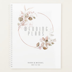 Dreamy Foliage Wedding Blush Pink ID817 Planer