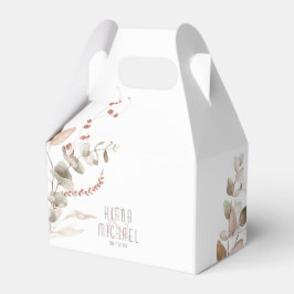 Dreamy Foliage Wedding Blush Pink V2 ID817 Geschenkschachtel
