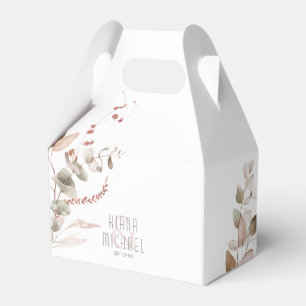 Dreamy Foliage Wedding Blush Pink V2 ID817 Geschenkschachtel