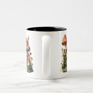 "Dreamy Garden Scene" Zweifarbige Tasse