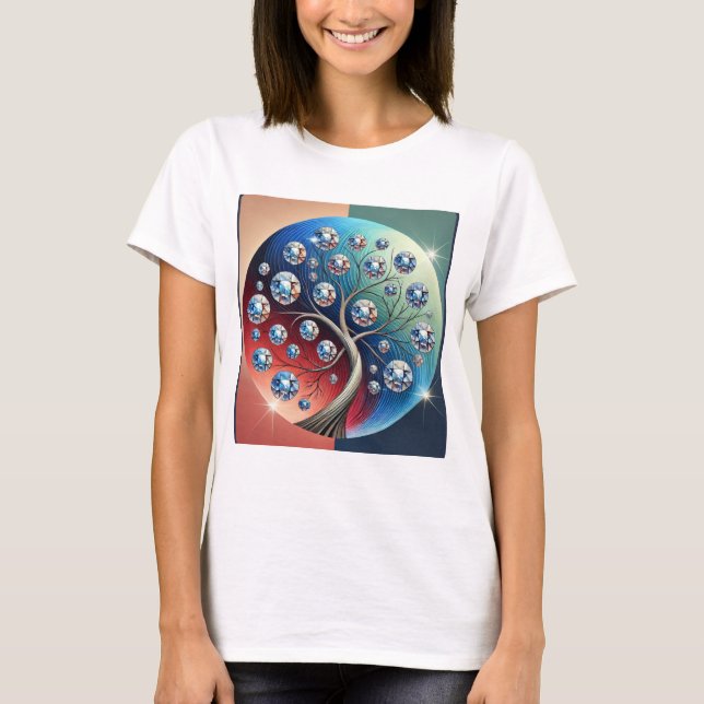 Dreamy Gem Tree Youth T - Shirt (Vorderseite)