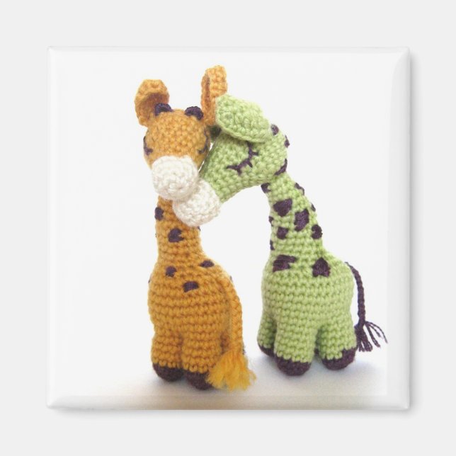 Dreamy Giraffes Magnet (Vorne)