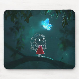 Dreamy Girl's Mouse Pad Mousepad