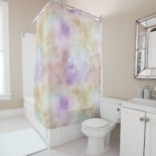 Dreamy Gold Lila Ombre      Duschvorhang