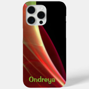 Dreamy Green and Red Artwork Sweep Case-Mate iPhone Hülle