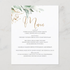 Dreamy Greenery und Eukalyptus Blätter Wedding Men Flyer