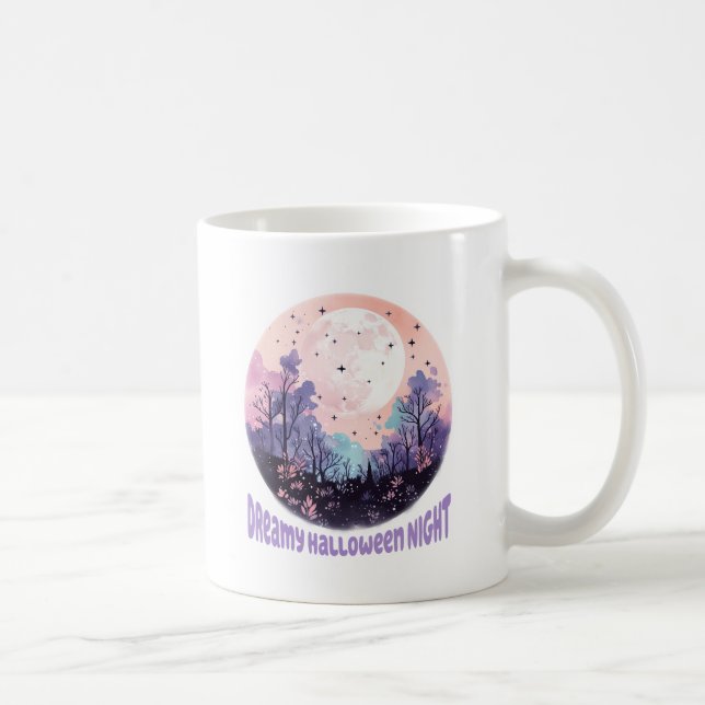 Dreamy Halloween Night Kaffeetasse (Rechts)