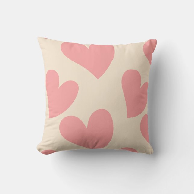 Dreamy Hearts Kissen (Vorderseite)