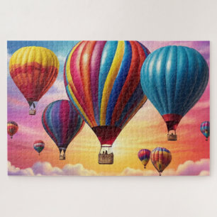 Dreamy Hot Air Balloons Puzzle