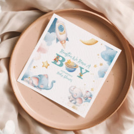 Dreamy Houston, wir haben einen Jungen im Weltraum Serviette