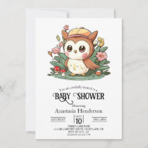 Dreamy Hübsch Owl Baby Dusche
