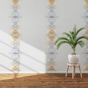 Dreamy Hues: Minimalistische Pastellschale und -ha Tapete