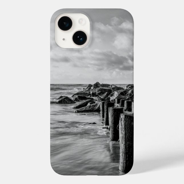 Dreamy Jettie Grayscale Case-Mate iPhone Case (Rückseite)