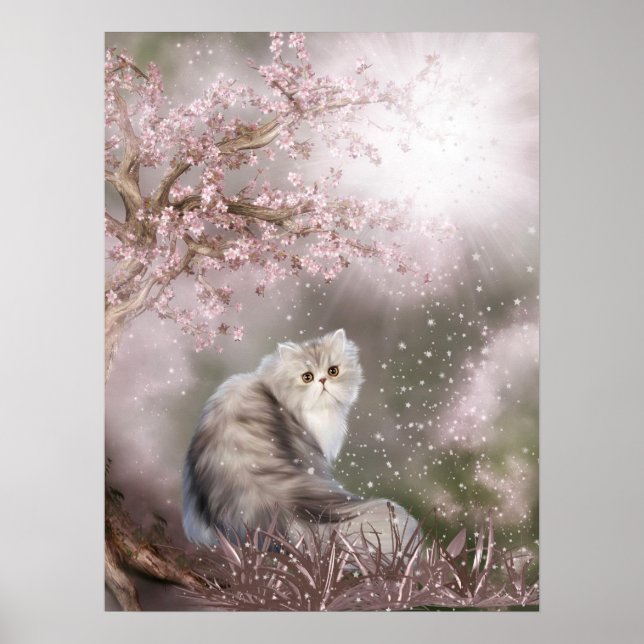 Dreamy Kitty Cat Poster (Vorne)