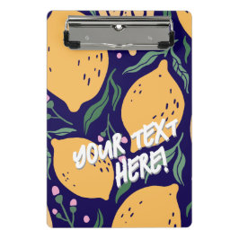 Dreamy Lemons Mini Klemmbrett