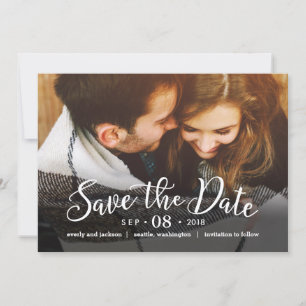 Dreamy Liebe EDITABLE FARBEITER Save the Date Kart