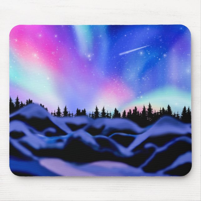 Dreamy Lights Mousepad (Vorne)