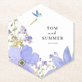 Dreamy Lilac Wedding Untersetzer