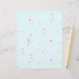 Dreamy Mint Meadow Briefbogen