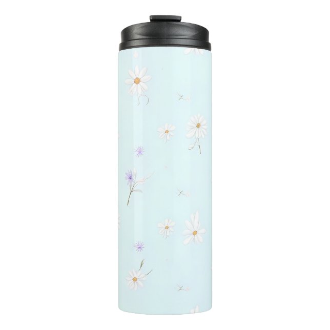 Dreamy Mint Meadow Thermosbecher (Vorderseite)