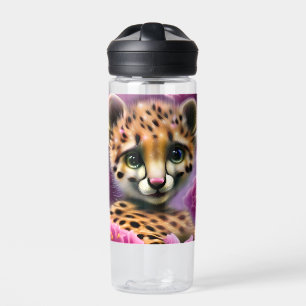 Dreamy Mit Augen Baby Cheetah Trinkflasche