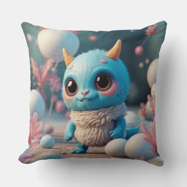 Dreamy Monster Pillowcase Kissen (Vorderseite)
