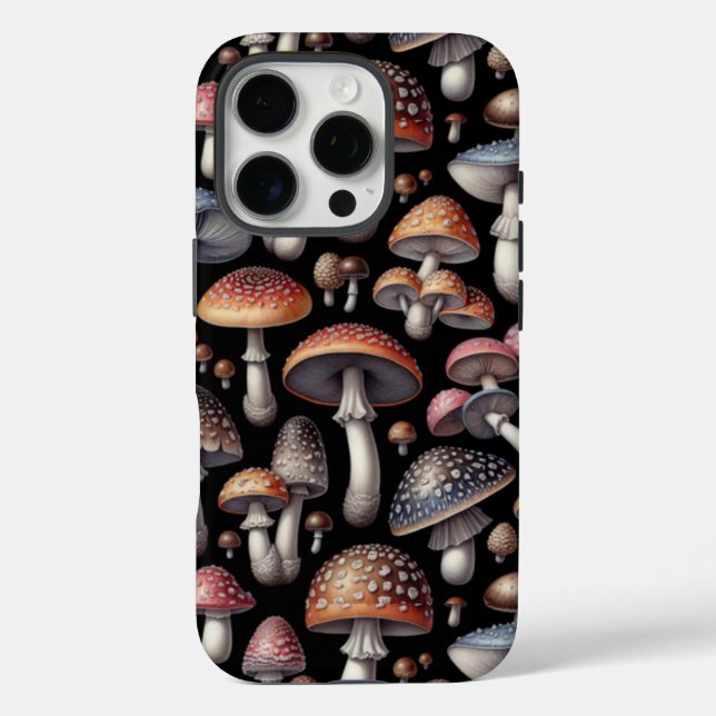 Dreamy Mushrooms Case-Mate iPhone Hülle (Rückseite)