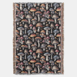 Dreamy Mushrooms Decke