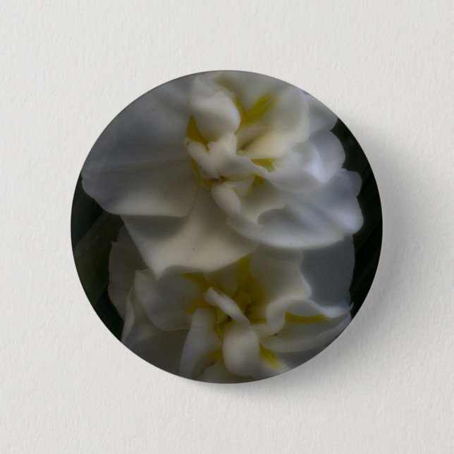 Dreamy Narcissus Button (Vorderseite)