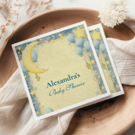 Dreamy Night Sky Baby Dusche Serviette