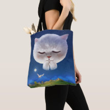 Dreamy Night Sky mit Cat