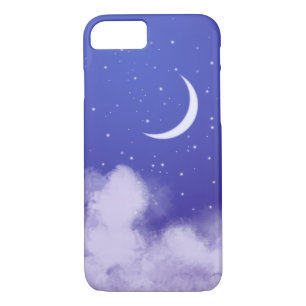 Dreamy Night Sky mit Crescent Moon Case-Mate iPhone Hülle