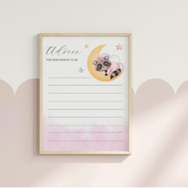 Dreamy Over the Moon Raccoon Advice for Baby Game