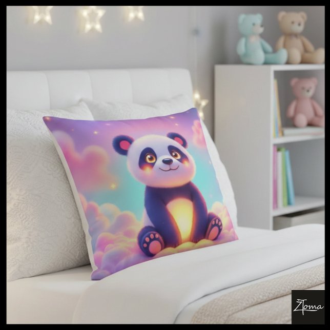 Dreamy Panda Haven Kissen (Von Creator hochgeladen)