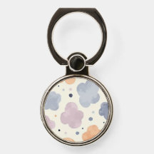 Dreamy Pastel Blob Muster Telefonklingelhalter