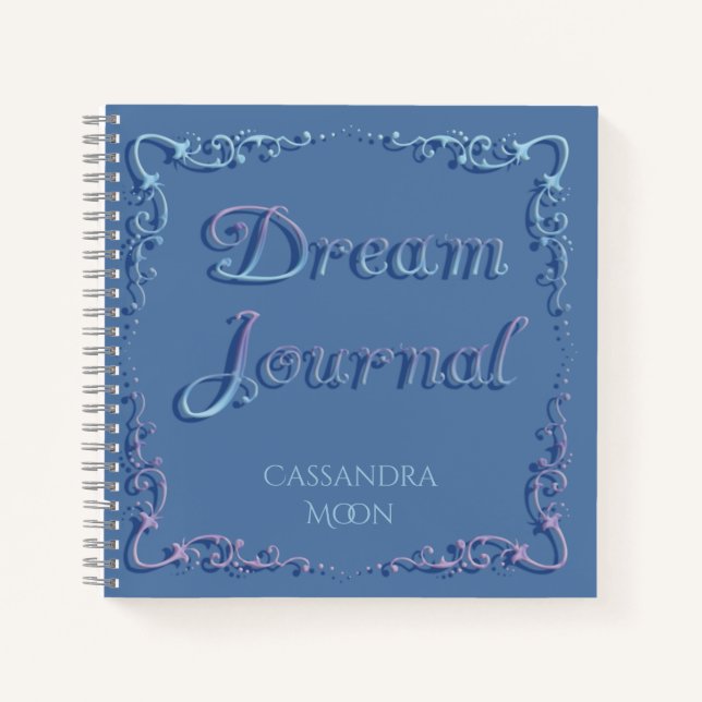 Dreamy Pastel Journal Notizbuch (Vorderseite)