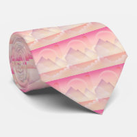 Dreamy Pastel Mountain Landschaftsmuster
