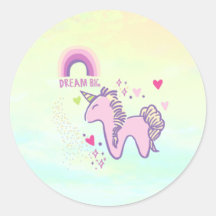 Dreamy Pastel Rainbow Unicorn