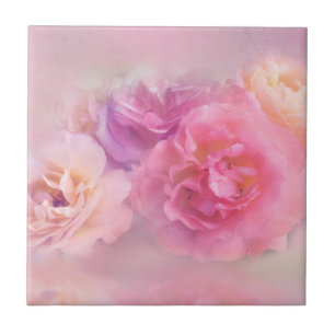 Dreamy Pastel Rose Fliese