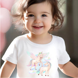 Dreamy Pastel Unicorn T - Shirt