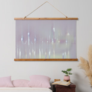 Dreamy Pastel Venice Wandteppich Mit Holzrahmen