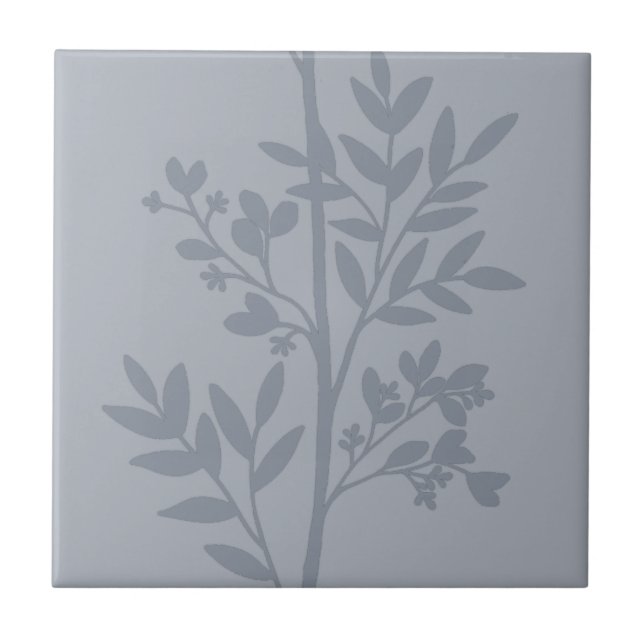 Dreamy Petals auf Zweigen L Blume Pflanze Fliese (Vorderseite)