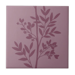 Dreamy Petals auf Zweigen L Blume Pflanze Fliese