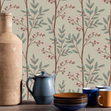 Dreamy Petals auf Zweigen XL rosa, beige