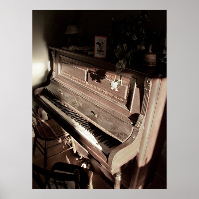 Dreamy Piano Poster (Vorne)