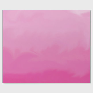 Dreamy pink birthday geschenkpapier