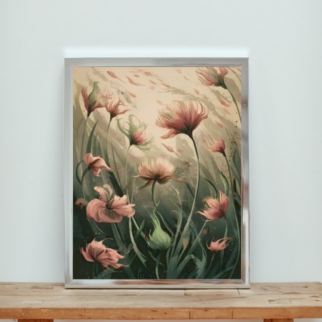Dreamy Pink Blume Fotodruck (Von Creator hochgeladen)
