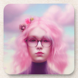 Dreamy Pink Getränkeuntersetzer