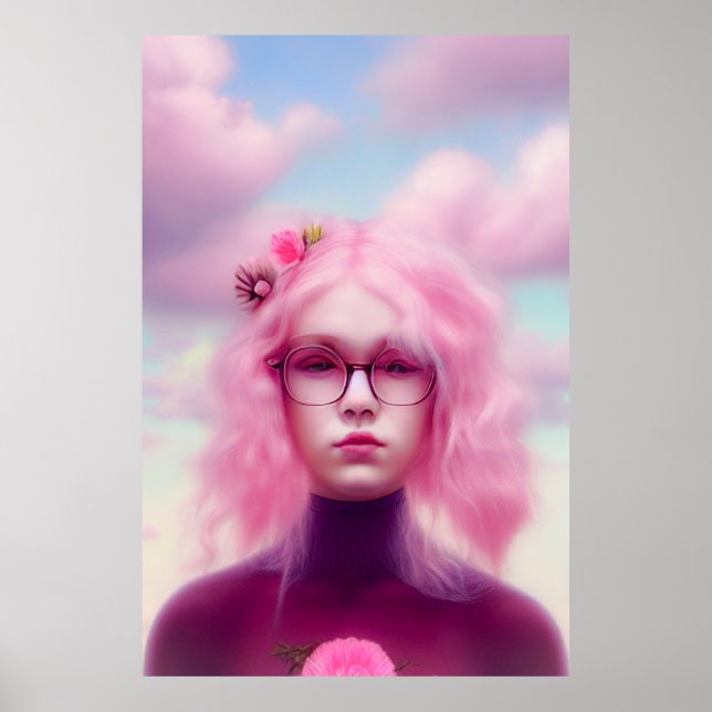 Dreamy Pink Poster (Vorne)