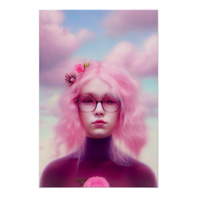 Dreamy Pink Poster (Vorderseite)